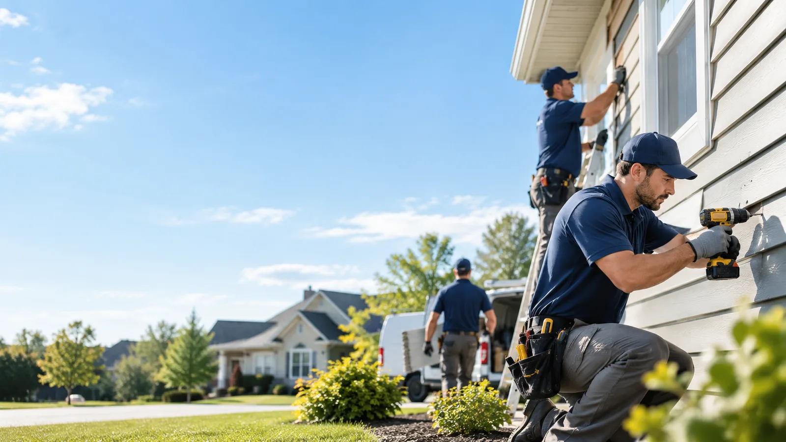 Cracked Siding Repair in Bennington, KS